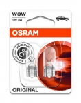 OSRAM Габаритные галогенные лампы W3W W2.1x9.5d ORIGINAL (x2) 4050300925745 :: OSRAM галогеновые W3W / W5W