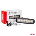 LED Рабочие огни / дополнительное освещение для авто AWL01 / 6 LED диодов / 18Вт / IP67 / 9-60В / 6000К - холодный белый / 5903293016121