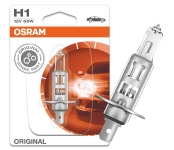 OSRAM H1 halogēna spuldze ORIGINAL / 55W / 3200K / 1550Lm / 4050300925264 / 21-202