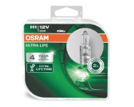 OSRAM H1 halogēna spuldze (x2) ULTRA LIFE 4008321416162