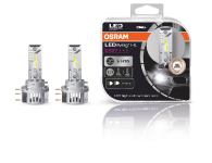 LED комплект лампочек H15 / LEDriving HL EASY / PGJ23t-1 / 15/2.7W / 12V / 1250/250Lm / 6500K - холодный белый / 4062172312592 / 21-2097 :: OSRAM LEDriving HL EASY