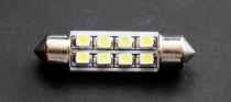 LED подсветка номера C5W 36mm / 39mm / 41mm / 8 LED SMD3528 12V  :: LED Car interior bulbs