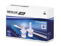 NEOLUX LED комплект лампочек H7 / PX26d / 18W / 12V / 1000Lm / 6000K - холодный белый / N499DWB / 4062172168694 / 21-2185