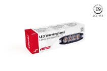 LED lampas stroboskops / zibspuldze / 4x3W LED / R65 R10 / 12/24V / IP67 / 5903293022986 / 25-317 :: LED brīdinājuma gaismas / bākas