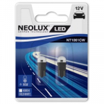 NEOLUX LED spuldzes (2gab.) W5W / Salona apgaismojums / W2.1x9.5d / 5W / 12V / 6000K - auskti balts / NT1061CW02B / 4052899477230 / 22-032 :: LED Diodes gabarītgaismām