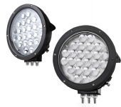 SUPER AKCIJA!!! LED Darba lukturi darba gaismas LED - 120W - 24 diodes "VISIONAL" 9-32V (12v/24v) :: LED apaļās darba gaismas