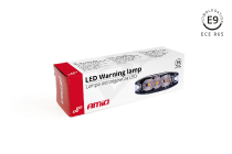 LED lampas stroboskops / zibspuldze / 3x3W LED R65 R10 / 12/24V / IP67 / 5903293022979 :: LED brīdinājuma gaismas / bākas