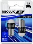 NEOLUX LED P21 / BA15S 6000K 1,2W 12V NP2160CW 4052899477438 :: LED Diodes gabarīt, stop un pagrieziena gaismām
