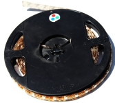 Lenta 5050 - 60 diodesmetrā - Augstāka kvalitāte - A
Rullī 5metri :: LED Lente disku apgaismojumam