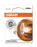 OSRAM Gabaritu halogēnās spuldzes SV8.5-8 31mm 10W ORIGINAL (x2) 4008321185389 :: OSRAM halogēna C5W