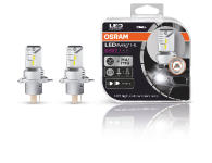 LED gaismas spuldžu komplekts H4/H19 / LEDriving HL EASY / P43t / 16.5W / 12V / 1400/1100Lm / 6500K - auksti balts / 4062172312578 / 21-070 :: OSRAM LED komplekti
