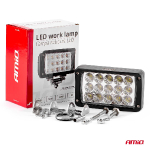 LED Darba lukturis / auto papildlukturis AWL22 / 15 LED diodi EPISTAR / 4500Lm / IP67 / 6000K - 6500K - auksti balts / 5903293024362 / 25-324