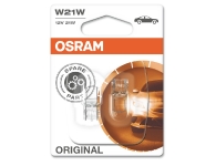 OSRAM Gabaritu halogēnās spuldzes W21W 21W ORIGINAL (x2) 4052899324565 :: OSRAM halogēna W16W / W21W