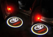 TOYOTA logo LED lasera apgaismojums