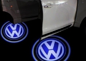 Volkswagen logo LED lasera apgaismojums